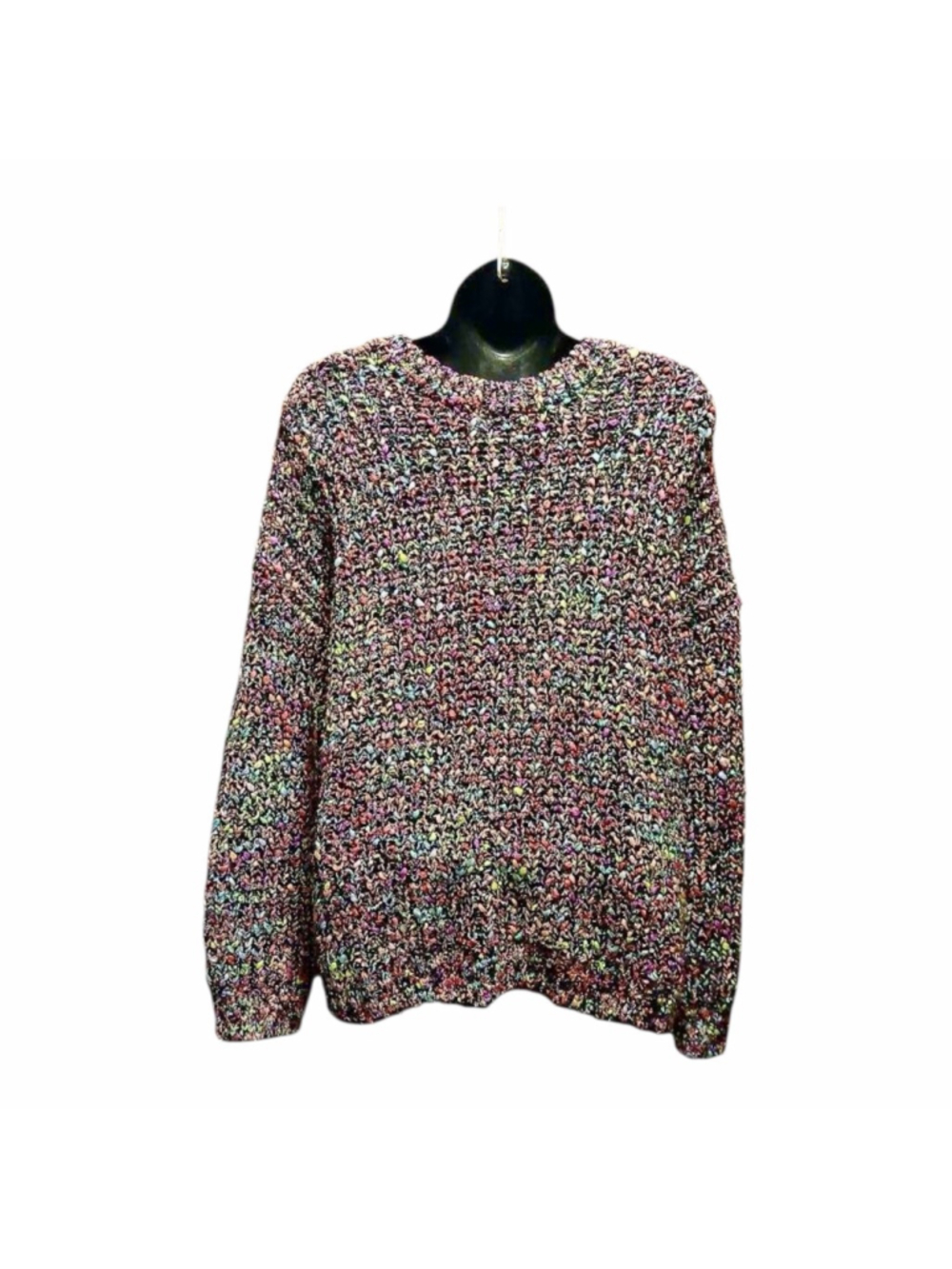 Justice Girls Confetti Knit Sweater XL (16/18) Colorful Chunky JC514 - Picture 2 of 8
